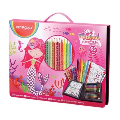 Kit Marcadores Keyboard Maletin 65Piezas