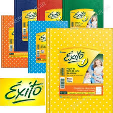 CUADERNO EXITO LUNARES 48 H.= AMARILLO (470073)