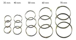 Aro p/carpeta metal 70mm