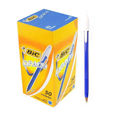 BOLIGRAFO BIC 1 MM OPACO AZUL