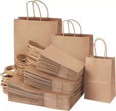 Bolsa Kraft natural classic 35x15x48