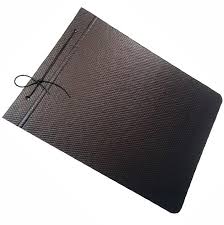 CARPETA  FIBRA NEGRA Nº 5 2 TAPAS