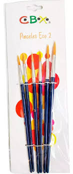 Pincel CBX linea ecop.redonda set x6u