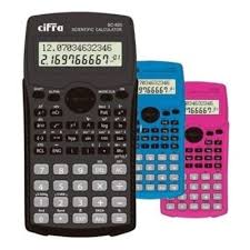 CALCULADORAS CIFRA SC820 CIENTIFICA NEGRA