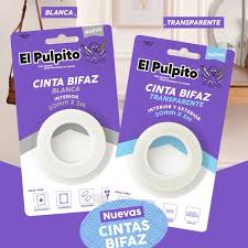 Cinta bifaz El Pulpito 20mm x2m