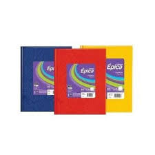 CUADERNO EPICA Nº1 ARAÑA 48 H = ROJO