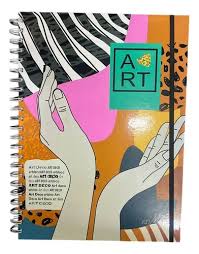 CUADERNO NIVEL 10 A5 -6298- ART DECO T/D 120 =
