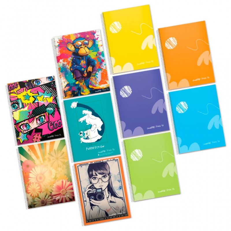 CUADERNO LEDESMA LINEA 16 ECO 29.7 ESP x 70 = T/F
