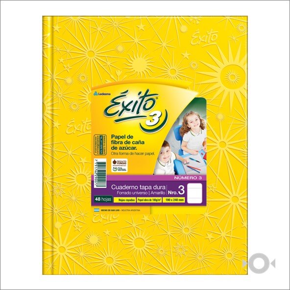 CUADERNO EXITO 19x24 E3 ARAÑA T/D. 48 H =