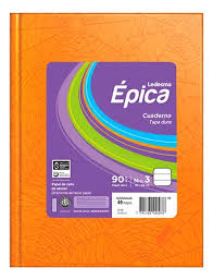 CUADERNO EPICA Nº3 ARAÑA 48 H = NARANJA