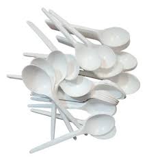 Cuchara Sundae blanca x20 unid