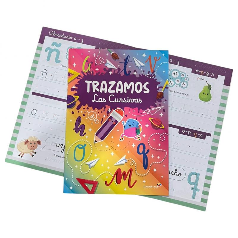 LIBROS BETINA DIDACTICOS TRAZAMOS LAS CURSIVAS