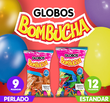 Globos Bombucha 12"  x 25u olores