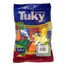 GLOBOS LATEX TUKY 12 SURTIDO x 25 U.