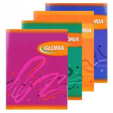 Cuaderno T/F GLORIA  x 48 hjs Rayado