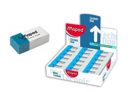 Goma Maped technic duo  caja x 36 un