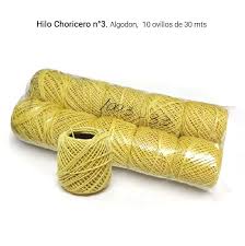 HILO CHORICERO GRANDE OVILLOS x10 unid