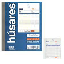 Talonario Husares duplicado 1815 multiuso x 50