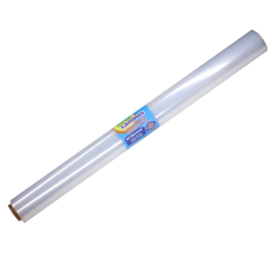 Rollo Luma lamina transparente 60 mic 10 mts x 46.5cm