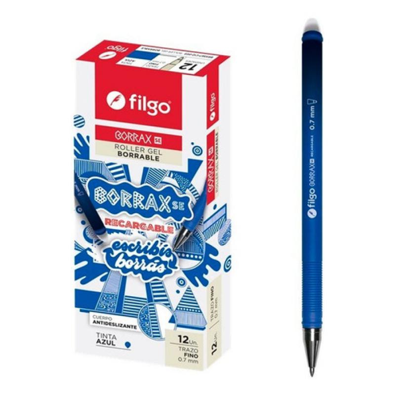 BOLIGRAFO FILGO BORRAX SE AZUL