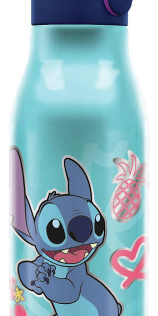 BOTELLA WABRO 1378 DAILY ALUMINIUM LILO&amp;amp;amp;STITCH x 600 ml