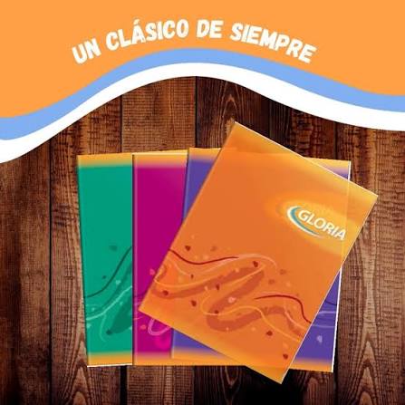 CUADERNO GLORIA T/F 84 H = NARANJA