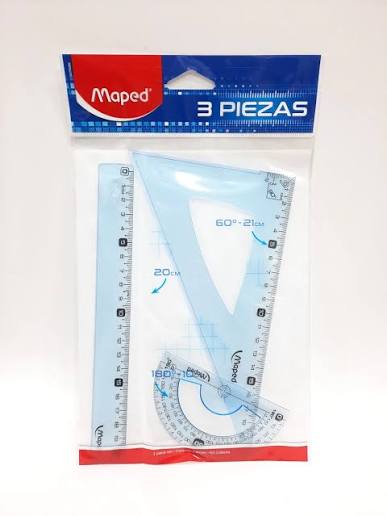 SET GEOMETRICO MAPED 242793 REGLA-ESCUAD-TRANSP