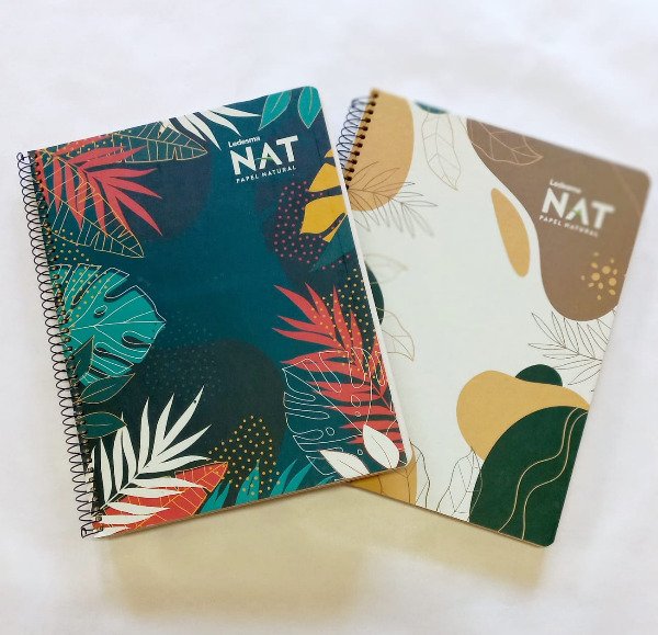CUADERNO LEDESMA NAT 21x27 SEMIRRIGIDA 80 H # Cuadriculado