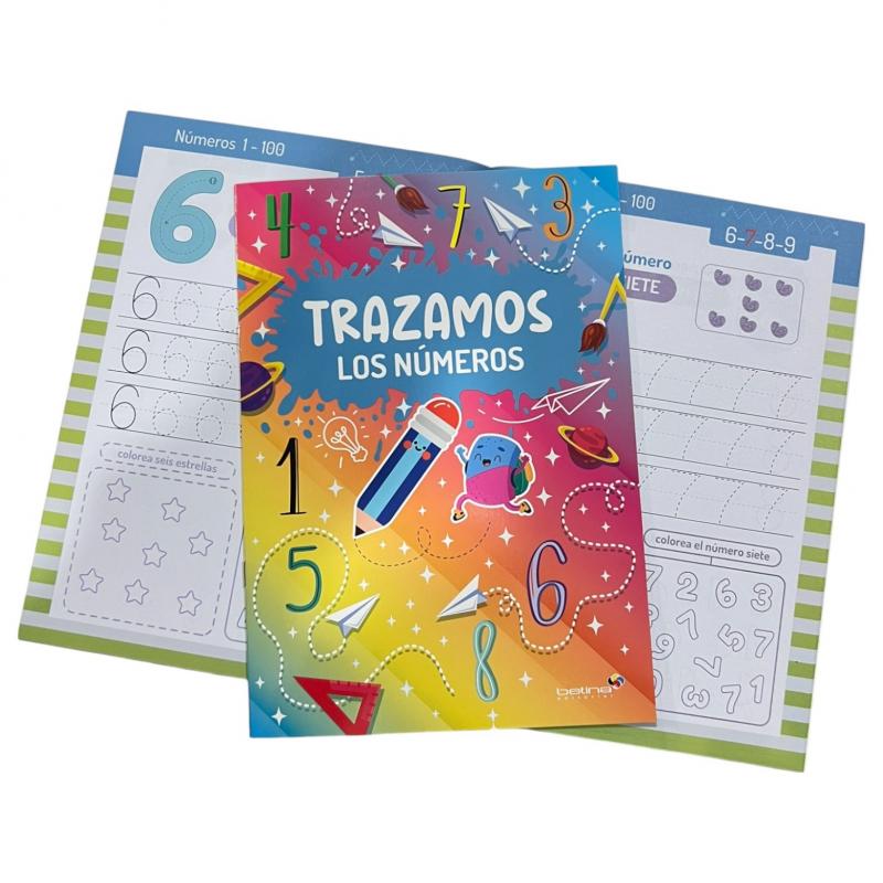 LIBROS BETINA DIDACTICOS TRAZAMOS LOS NUMEROS