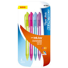 BOLIGRAFO PM KILOME. INKJOY 100 RET DISEÑO x4 surt