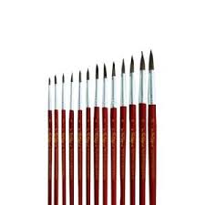 PINCEL OLAMI ESCOLAR Nº 0 x 12 U. REDONDO PONY