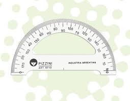 TRANSPORTADOR PIZZINI 6710 CRISTAL 180º UNID