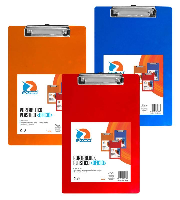 PORTABLOCKS EZCO A4 PLASTICO