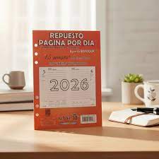 Repuesto Agenda Onix No8 diario 320p AG26G016