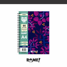 CUADERNO ROME 73254 A4 GARDEN 90 HOJAS =