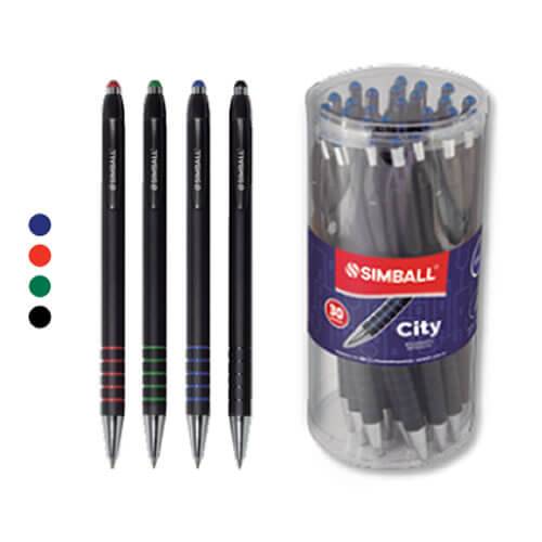 BOLIGRAFO MICRO CITY 1 MM AZUL