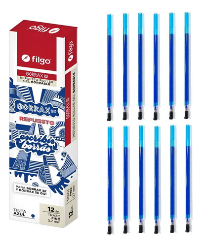 TANQUE FILGO BORRAX SE x 12 U. AZUL