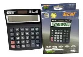 CALCULADORAS ECAL TC65 12 DIG GDE