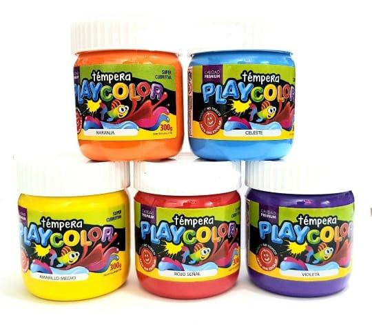 TEMPERA PLAYCOLOR POTE 250/300 gr