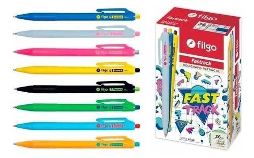 BOLIGRAFO FILGO FASTRACK AZUL
