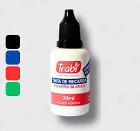 TINTA TRABI P/SELLOS 30 CC NEGRO