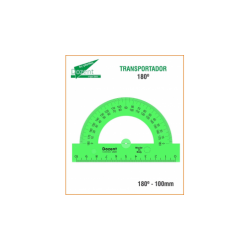 TRANSPORTADOR DOZENT 5101 ACRILx180º - 115 MM.