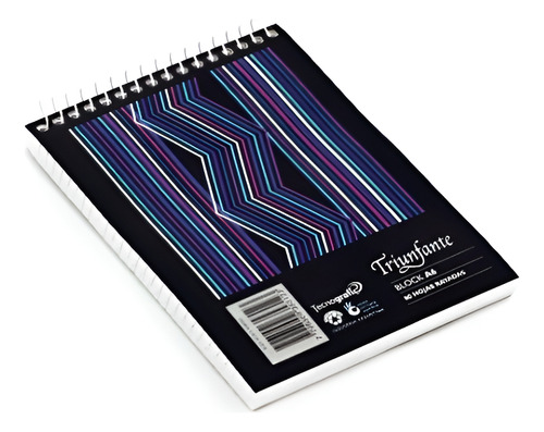 Imagen ilustrativa de Block Triunfante c/espiral A5 x 80 hjs cuadriculado