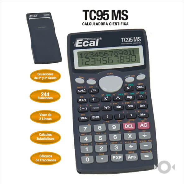 Calculadora Ecal científica TC95MS