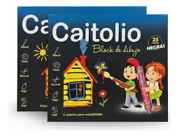 Imagen ilustrativa de BLOCK CAPITOLIO DIBUJO NEGRO 6366 Nro 5 x 20 H.