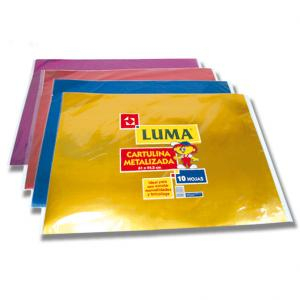 Imagen ilustrativa de PAPEL CARTULINA LUMA METALIZADA 61x44.7