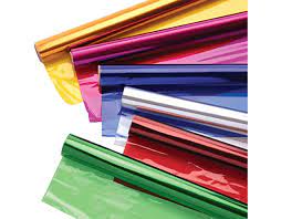 Papel Celofan color x 10 unid