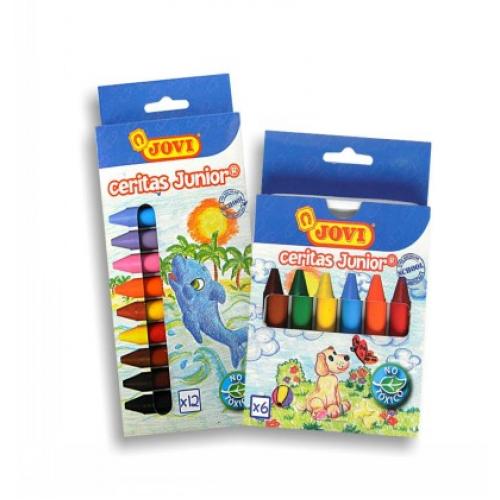 Crayones Jovi Junior x 6 cortos