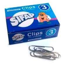 Clips Sifap metal N° 3 x 100 un