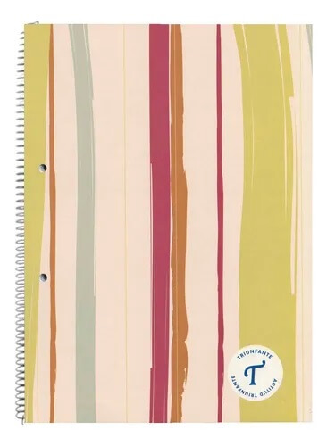 Imagen ilustrativa de Cuaderno Triunfante 29,7 c/esp x 80 hjs